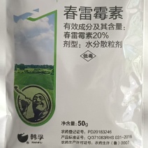 20%含量春雷霉素水粉散粒剂对细菌性褐斑穿孔病有很好的防