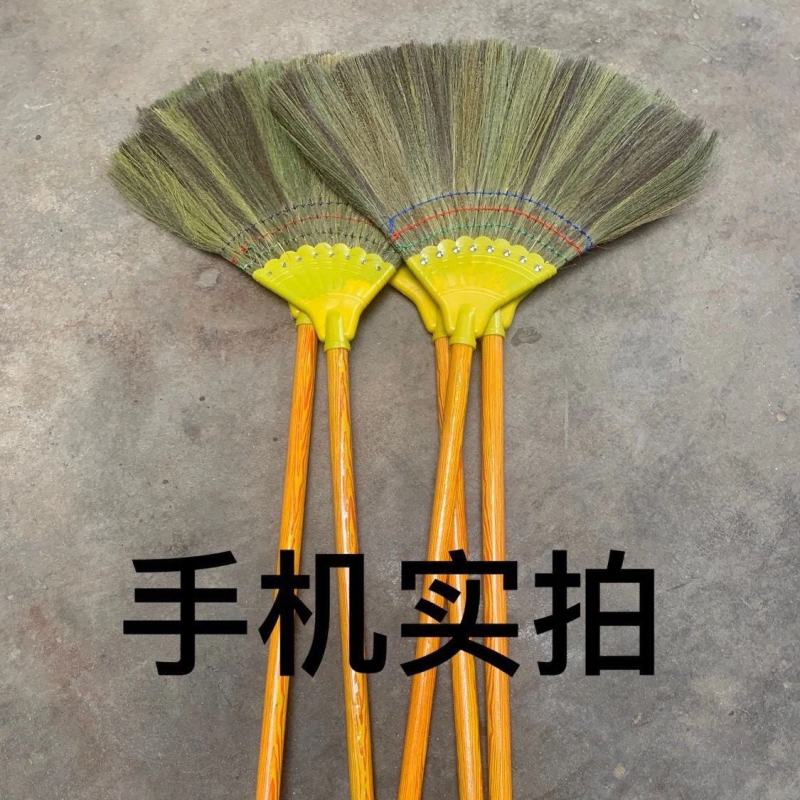 扫地扫把家用软毛天然芒草扫把农村笤帚不粘头发扫地神器扫帚