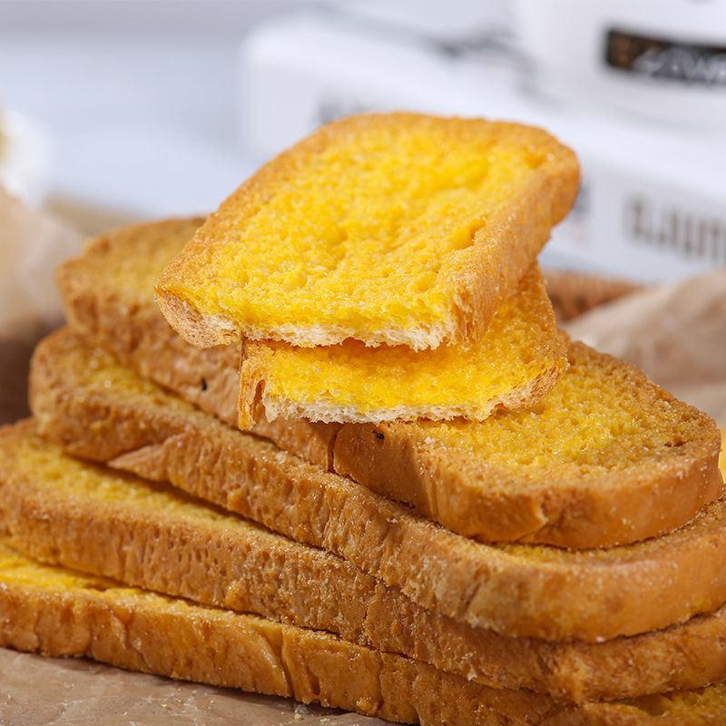 法式奶香片烤面包干麦香营养健康餐早餐酥脆办公零食面包片乳