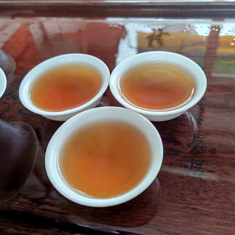 老枞水仙茶炭香大红袍熟茶武夷岩茶浓香型水仙茶乌龙茶老水仙