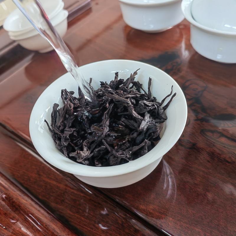 老枞水仙茶炭香大红袍熟茶武夷岩茶浓香型水仙茶乌龙茶老水仙