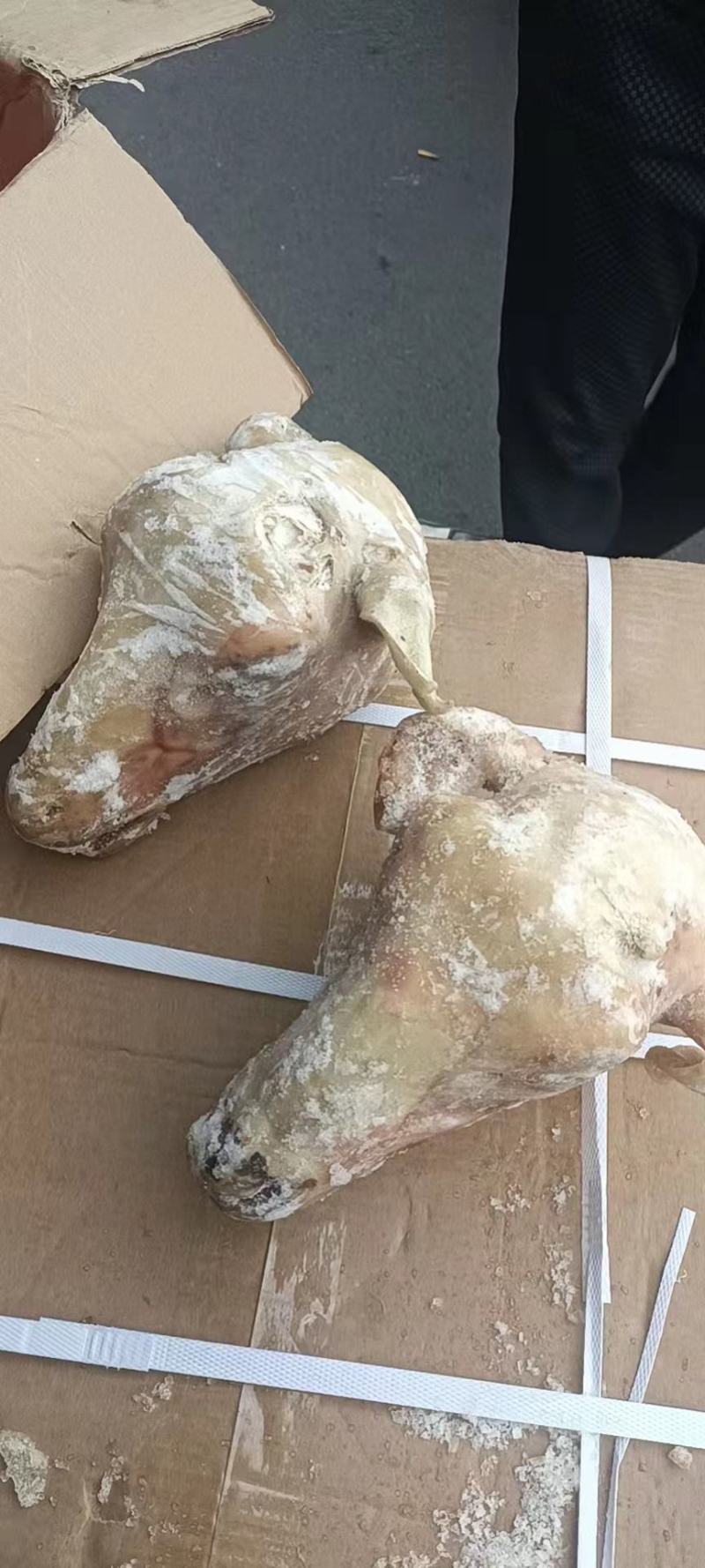羊头，水退羊头，带皮羊头，大小规格齐全，红烧麻辣中的美味