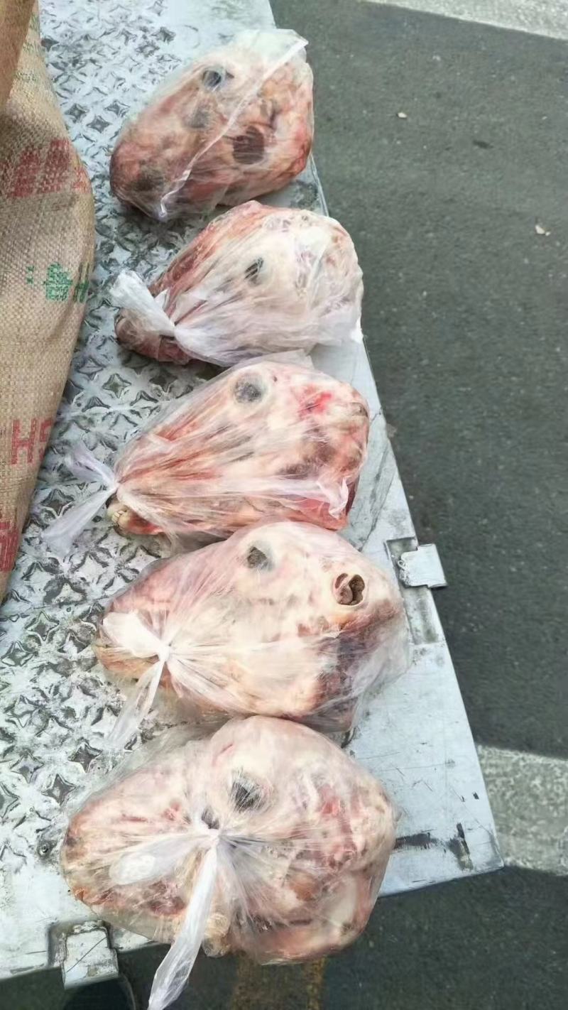 羊头，水退羊头，带皮羊头，大小规格齐全，红烧麻辣中的美味