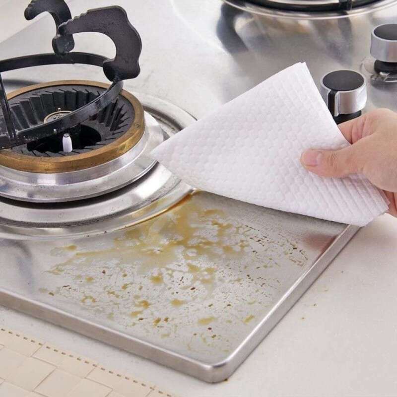 包邮懒人抹布厨房纸巾一次性洗碗布水洗反复用百洁吸油吸水纸