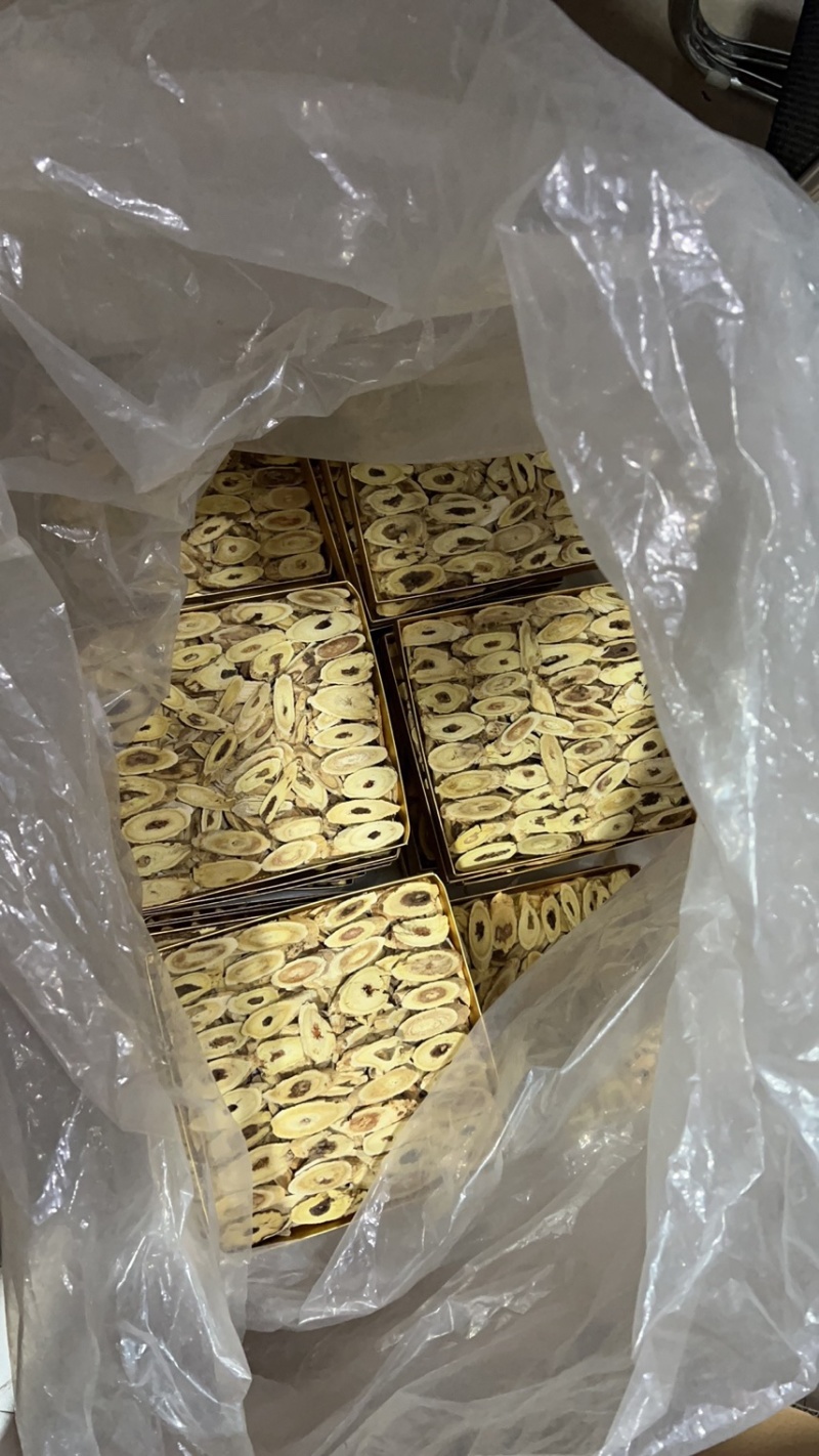 无糖红参片大量批发打粉红参足干红参打粉料