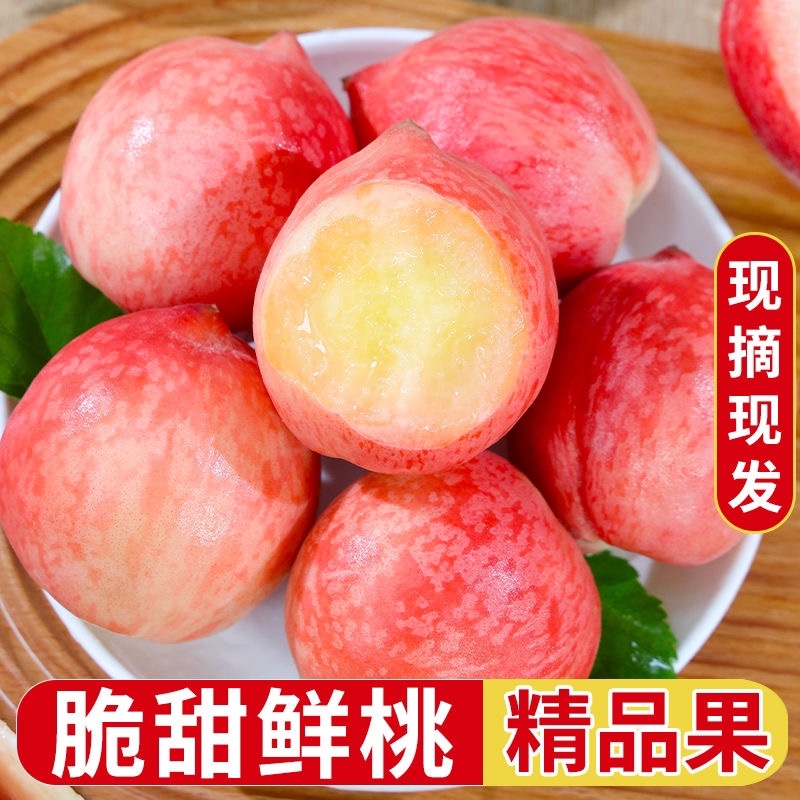 《优选》陕西蜜桃大红毛桃一手货源大量有货抓紧时间订购