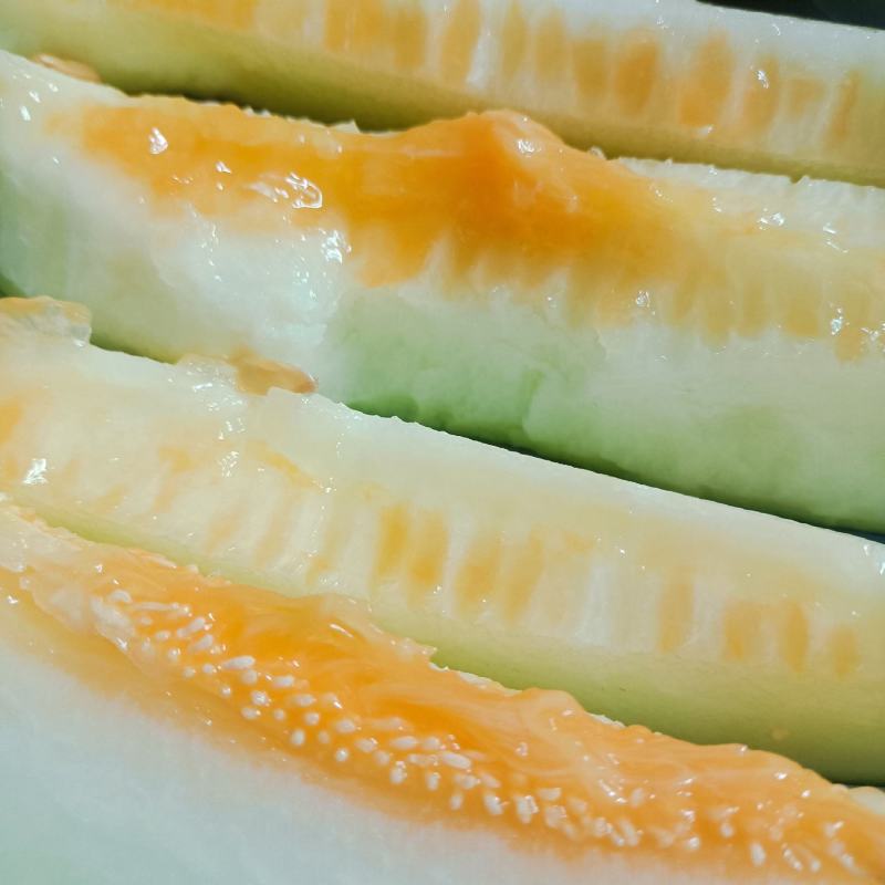 黑金蜜甜瓜，高糖，脆甜，清喉蜜瓜。
