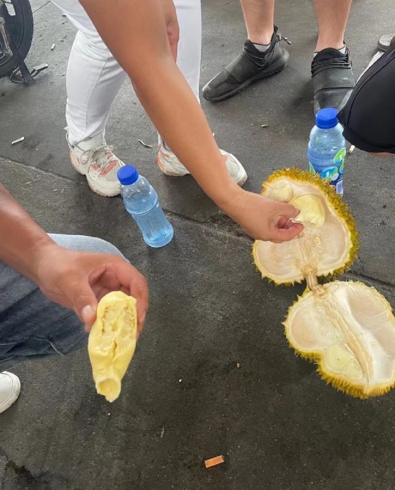 泰国金枕榴莲大黄干包肉，不泡药水不催熟。