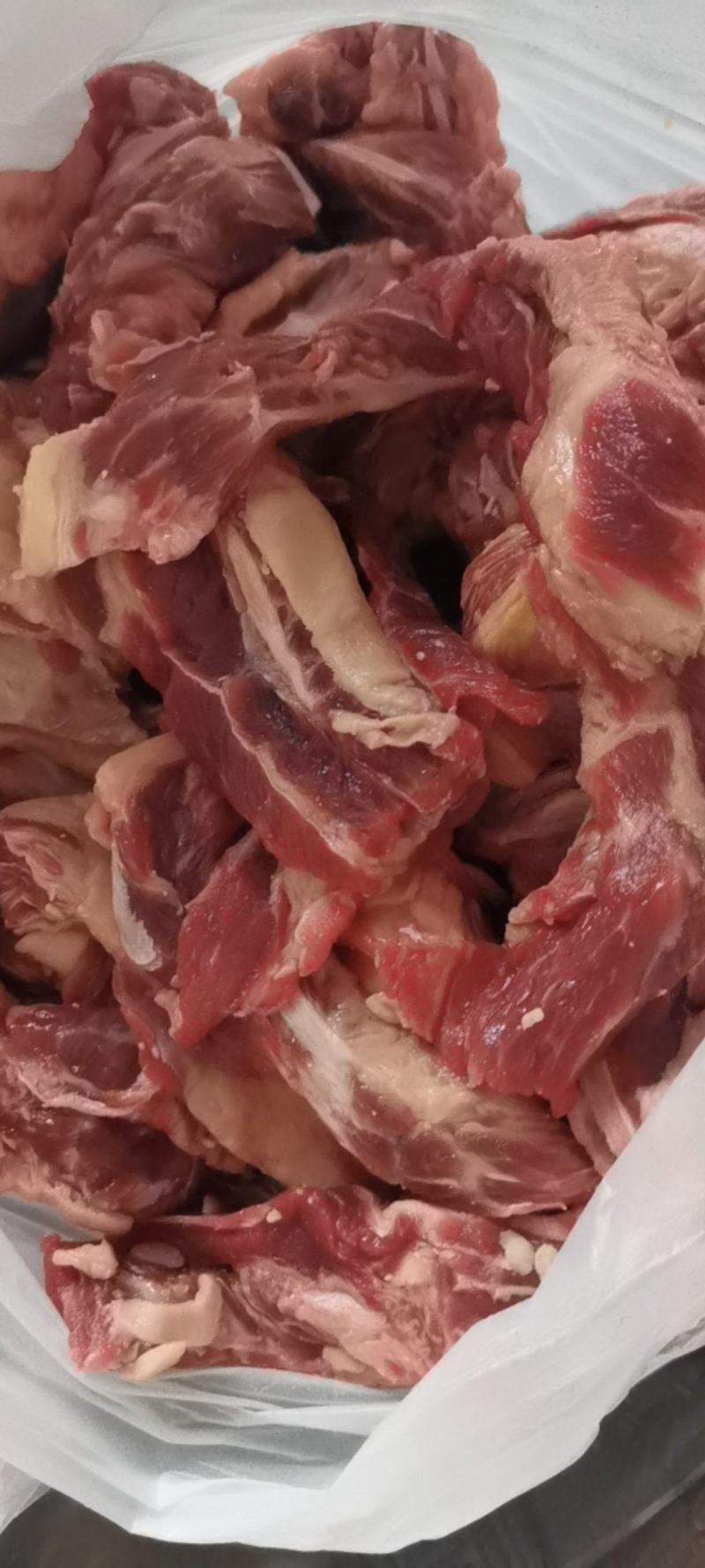 牛腹肉条肋条肉纯干可做肉馅可用于炒菜