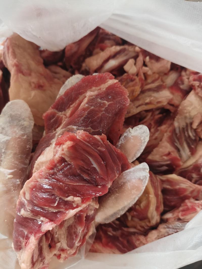 牛腹肉条肋条肉纯干可做肉馅可用于炒菜