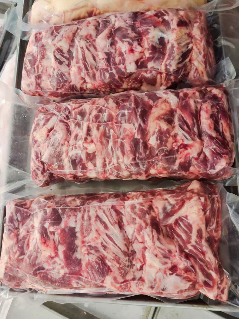 牛腹肉条肋条肉纯干可做肉馅可用于炒菜