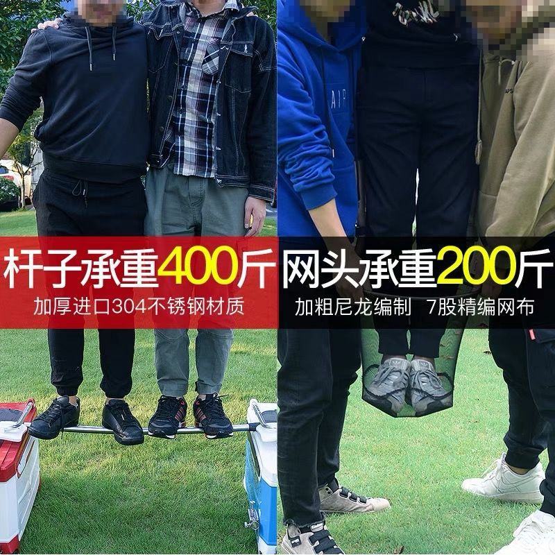 不锈钢抄网3米抄网竿捞鱼网伸缩杆网抄鱼抄网可折叠抄网头鱼