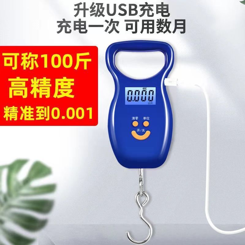 至尊手提电子秤迷你便携式高精度弹簧秤家用挂称吊钩快递行李