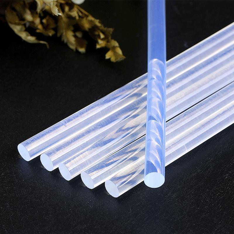 热熔胶棒透明胶条7mm11mm热溶胶条棒棒胶热融胶