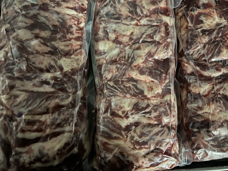 牛副产品纯干腹肉条