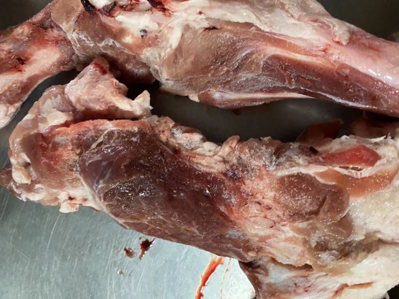 帕特尔后腿骨实图，13000元一吨，吨起