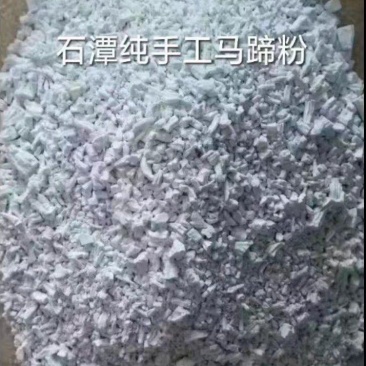 广东清远阳山县农田马蹄人工晒制纯马蹄粉看上直接电话联系我