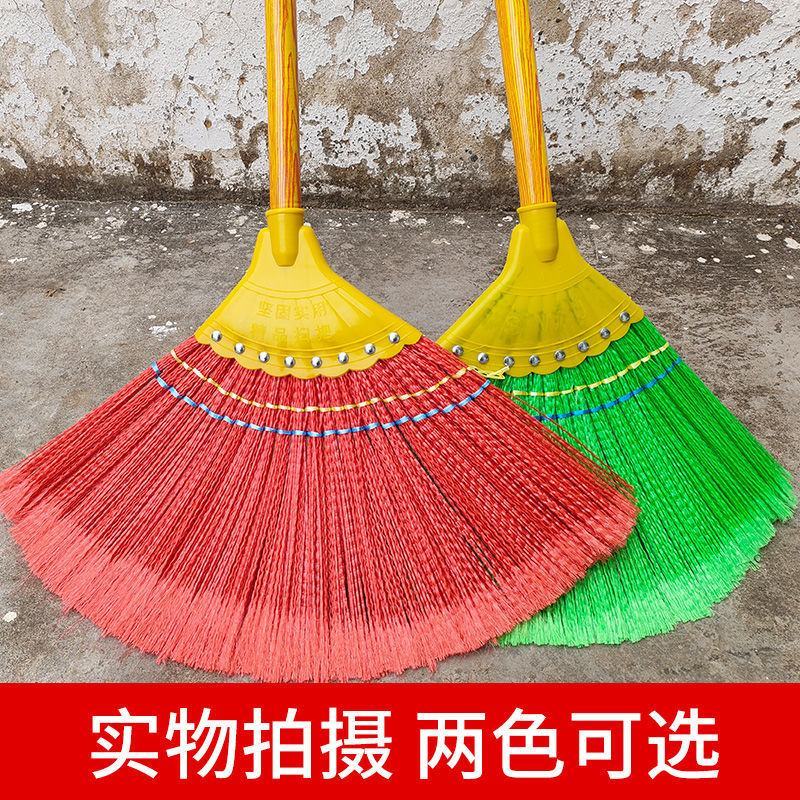 批发波纹丝扫把扫地扫水结实耐用扫帚环卫工农村家用笤帚不沾