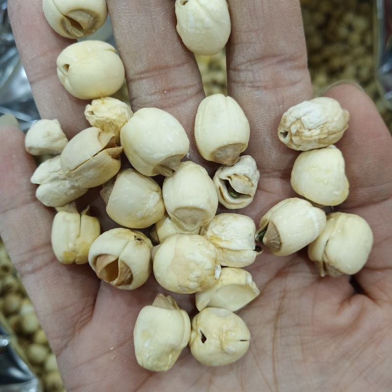 批发莲子500克手剥莲子磨皮莲子莲子去心红莲子白莲子