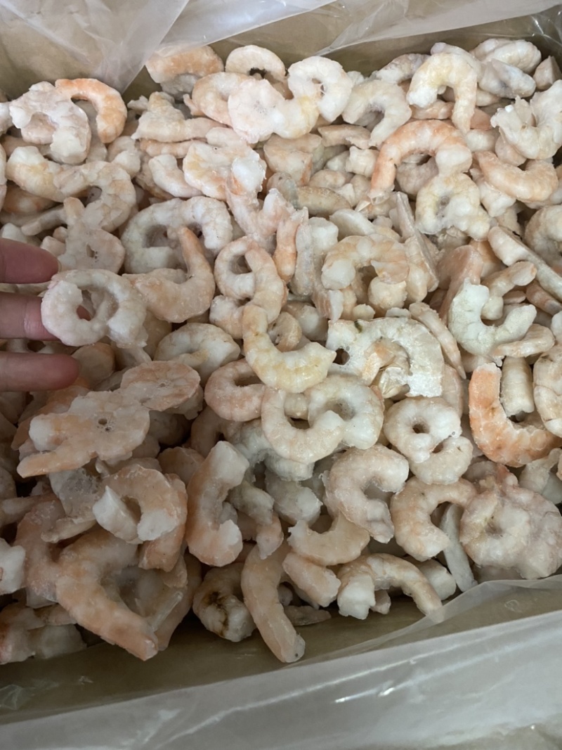 次虾仁红虾仁残虾仁断虾仁湛江批发厂规格B级