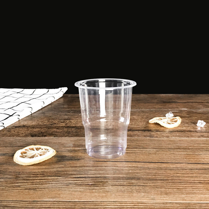 一次性杯子塑料杯加厚口杯透明批发一箱纸杯水杯家用200-
