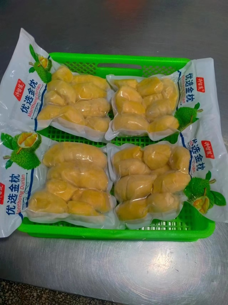 名膳堂二斤装金枕榴莲肉冷冻榴莲肉1000g