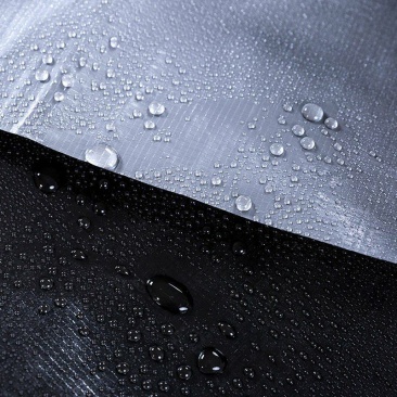 正品100%160克防老化黑银布篷布防雨布塑料布编织布