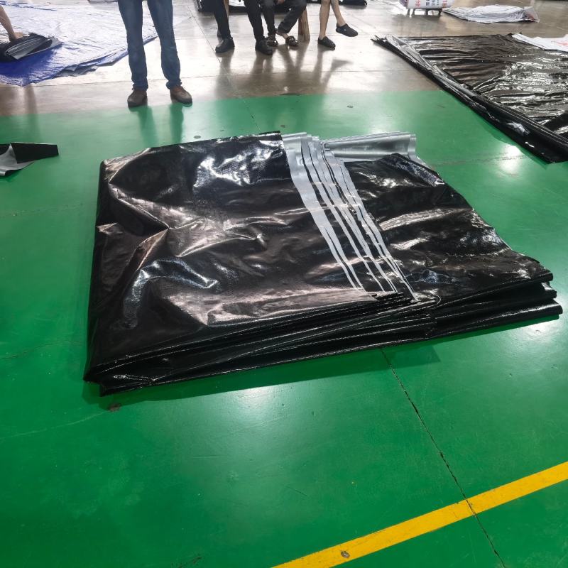 正品100%160克防老化黑银布篷布防雨布塑料布编织布
