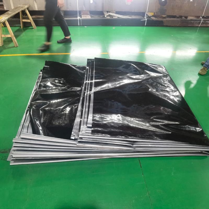 正品100%160克防老化黑银布篷布防雨布塑料布编织布