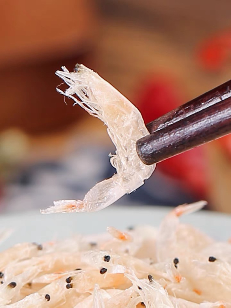 【顺丰包邮】淡干虾皮无盐特级大号虾皮纯干补钙辅食一件代发