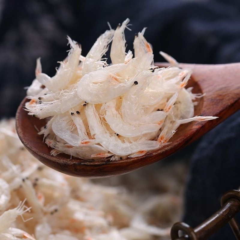 【顺丰包邮】淡干虾皮无盐特级大号虾皮纯干补钙辅食一件代发