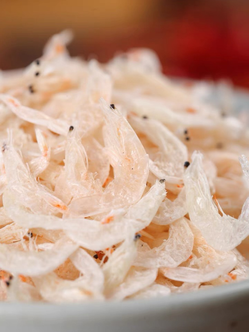 【顺丰包邮】淡干虾皮无盐特级大号虾皮纯干补钙辅食一件代发