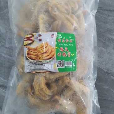 黄金炸鸭爪丨螺蛳粉专用卤鸭爪丨卤鸭爪厂家直供