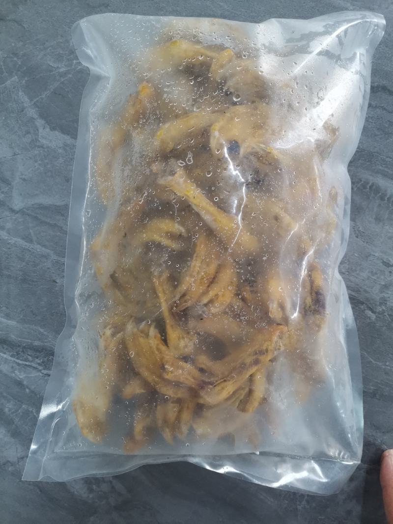 黄金炸鸭爪丨螺蛳粉专用卤鸭爪丨卤鸭爪厂家直供