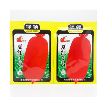 绿领夏红3号萝卜种子耐热红皮白肉萝卜籽夏秋播20克原装