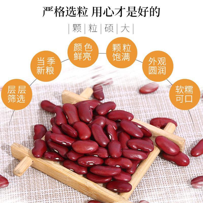 红芸豆现货批发红芸豆腰豆大红豆煲粥煮汤袋装50斤