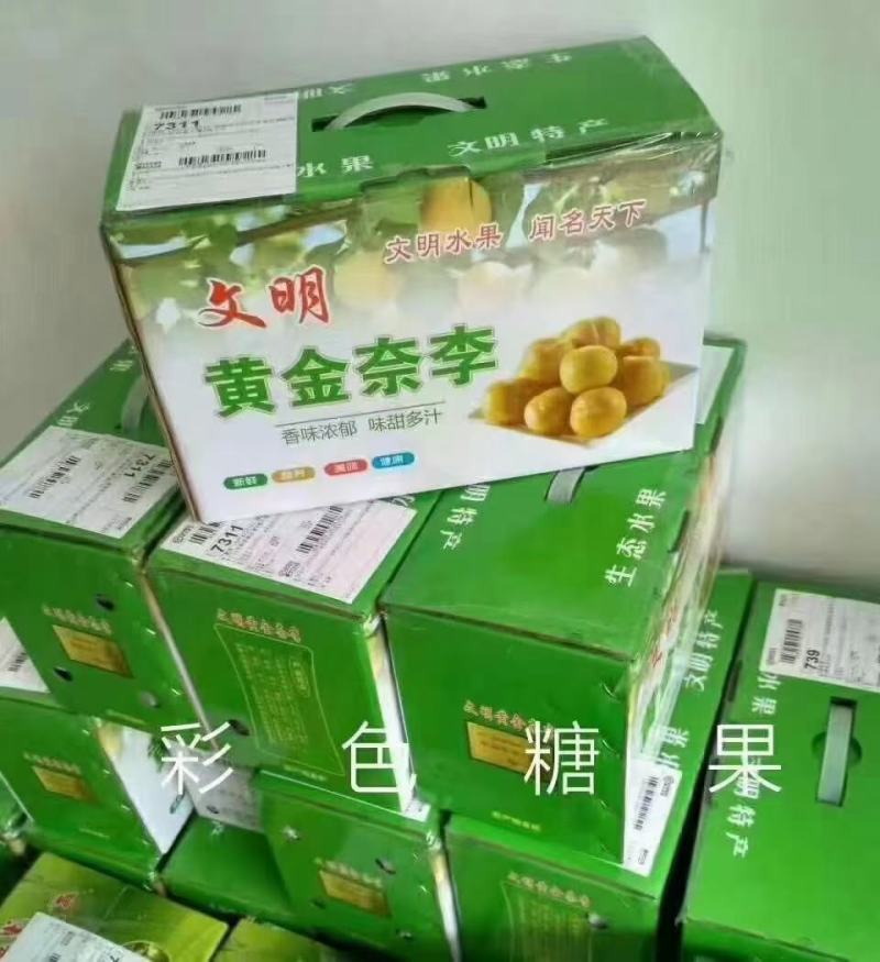 正宗湖南文明特产黄金奈李自家果园现摘现发品质保证一件代发