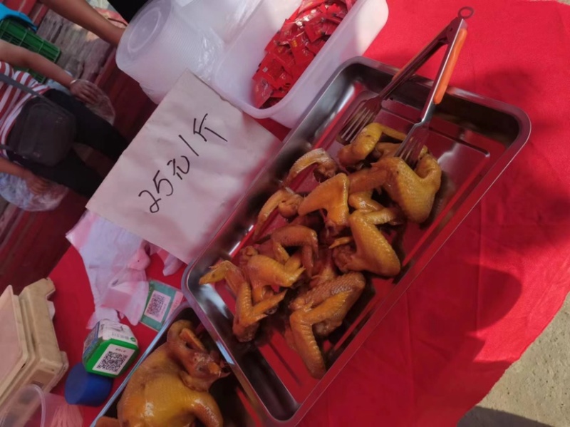 盐焗鸡边腿厂家销售盐焗鸡熟食菜市场摆摊自助餐专用产品