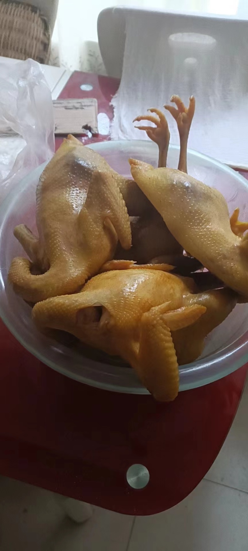 盐焗鸡边腿厂家销售盐焗鸡熟食菜市场摆摊自助餐专用产品