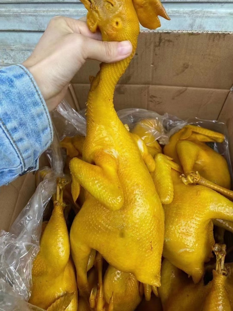 盐焗鸡边腿厂家销售盐焗鸡熟食菜市场摆摊自助餐专用产品