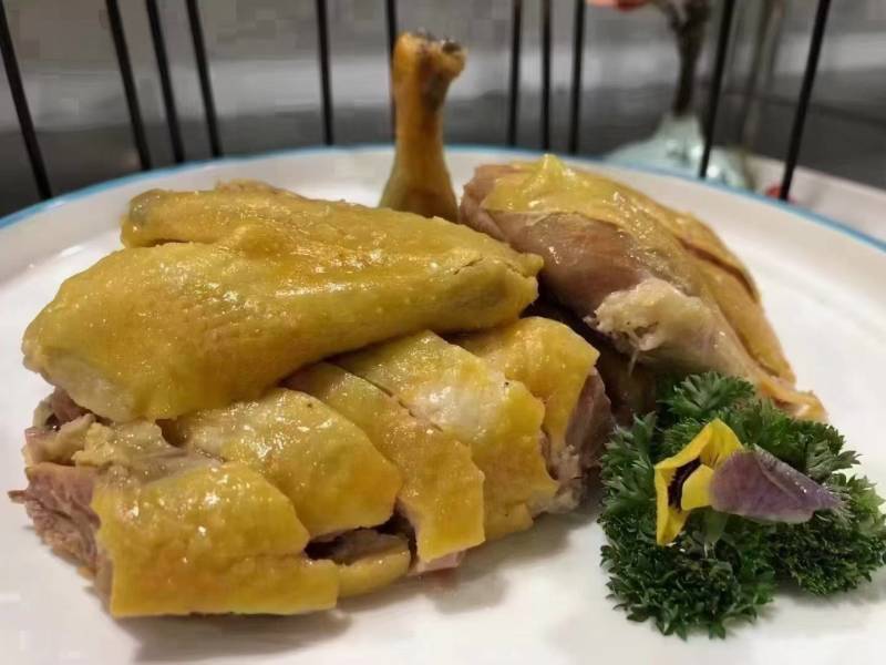 盐焗鸡边腿厂家销售盐焗鸡熟食菜市场摆摊流动摊位自助餐产品