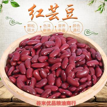 红芸豆现货批发红芸豆腰豆大红豆煲粥煮汤袋装50斤