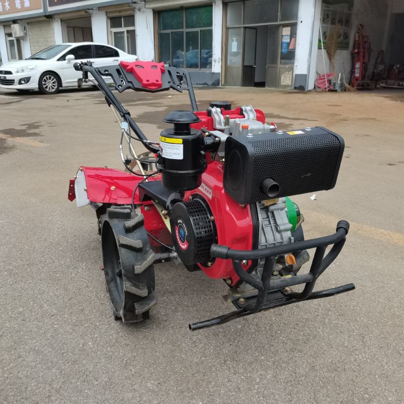 升级版多功能四驱后旋微耕机果园山地旋耕除草机