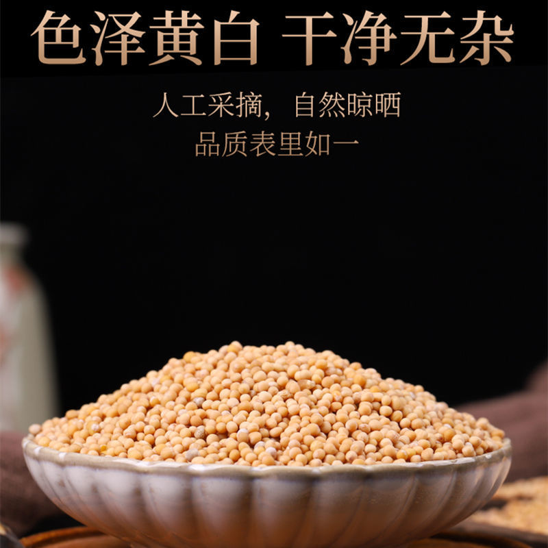 白芥子白芥子中药材白芥子批发生白芥子白芥籽白芥末