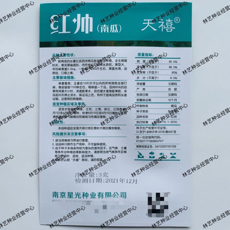 天禧红帅南瓜种子长蔓红皮西洋圆形南瓜种籽扁南瓜早熟春播高