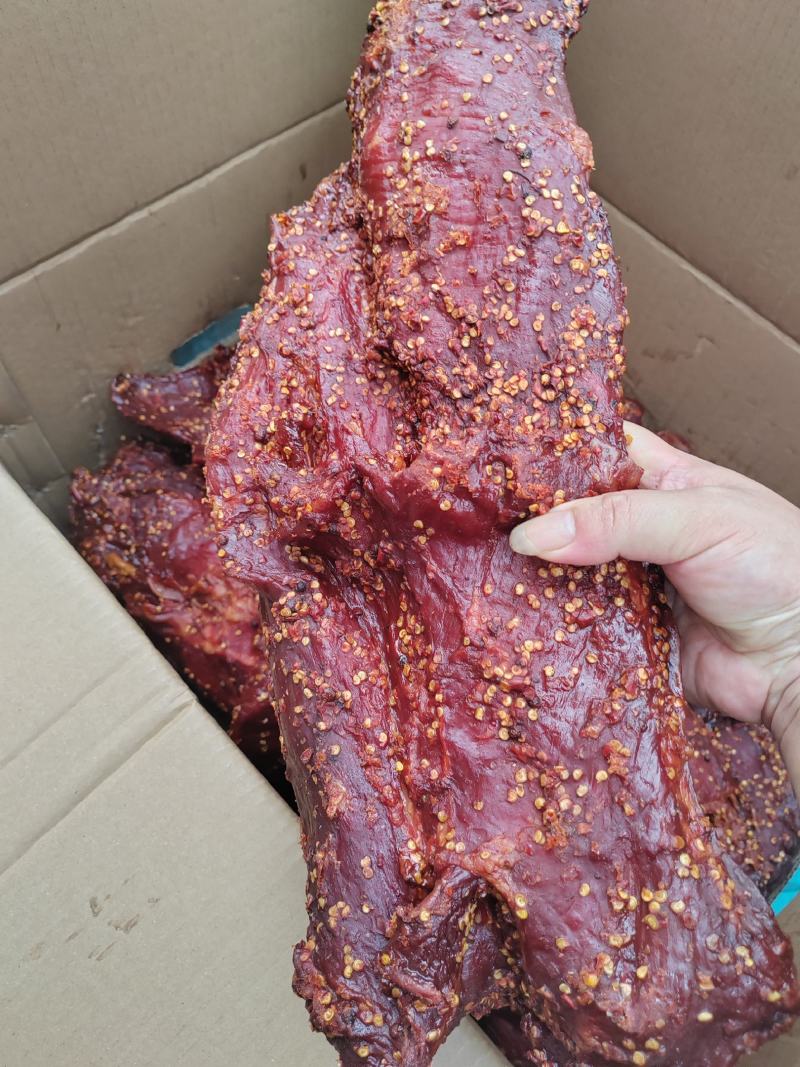 大块肉五香麻辣（猪肉）腌制品货源充足