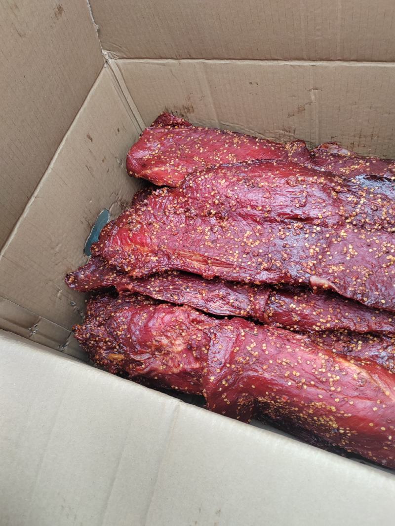 大块肉五香麻辣（猪肉）腌制品货源充足