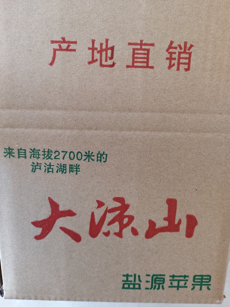 2024四川大凉山高山盐源糖心苹果新鲜水果现摘现发包邮