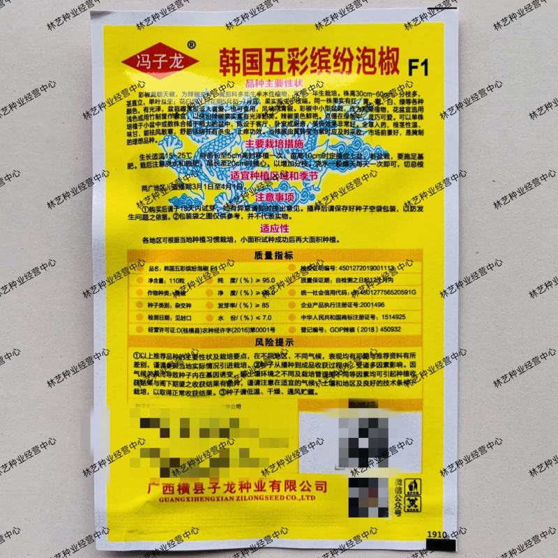 辣椒种子五彩缤纷泡椒种籽盆栽观赏很逗人喜爱也可食用蔬菜种