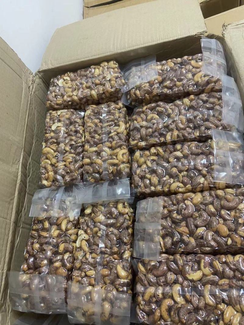 250克500克越南大颗粒炭烧盐焗腰果一件起批
